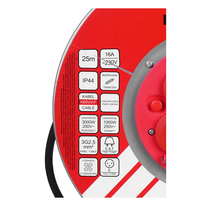 Στροφείο Vertex PB25METAL 3x2,5 mm Black