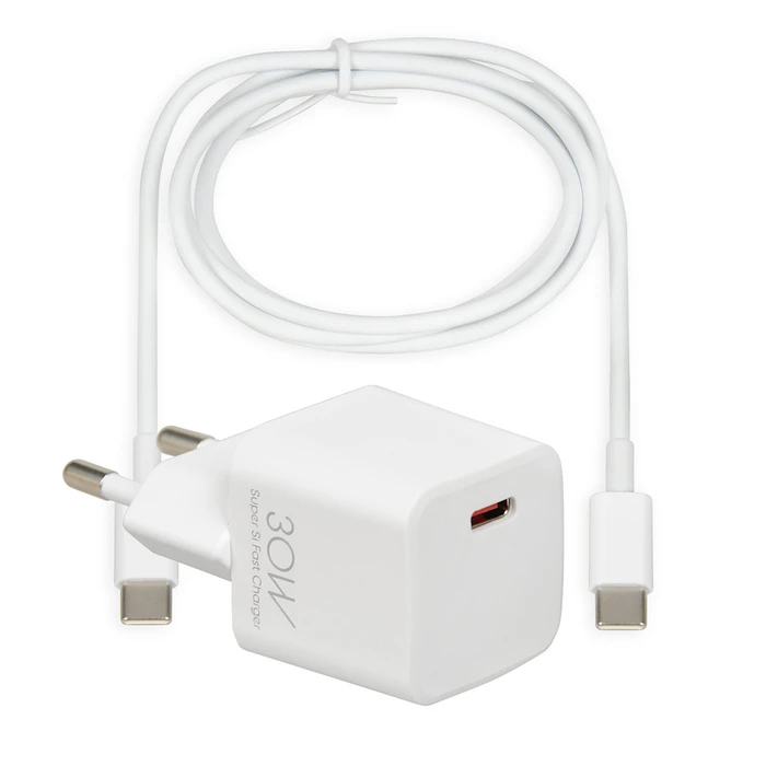 Φορτιστής Πρίζας iBox Travel C-38 PD30W, white