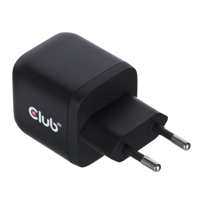 Φορτιστής Πρίζας Club 3D Travel PPS 45W GAN technology, Dual port USB Type-C, Power Delivery(PD) 3.0 Support Black