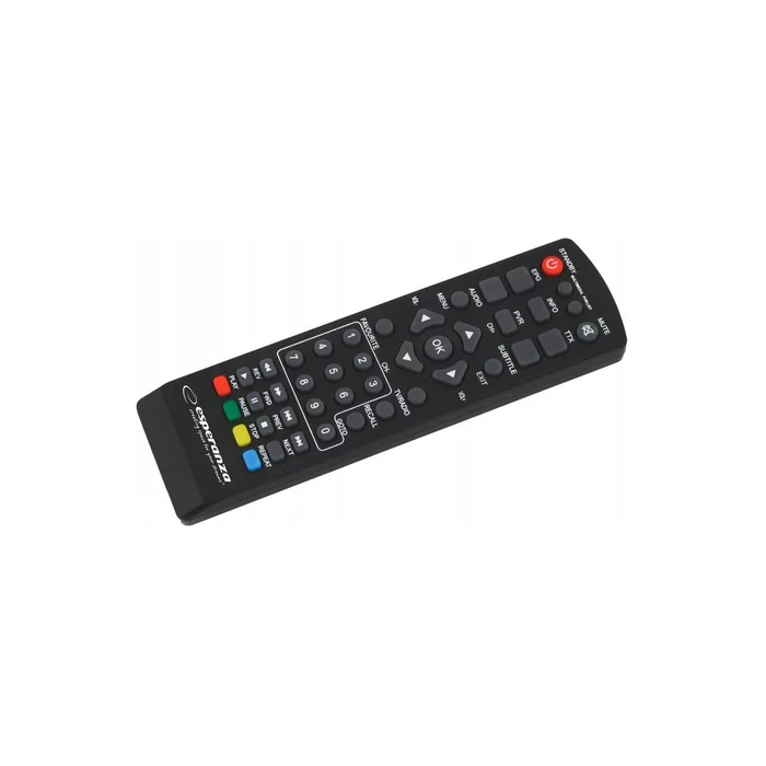 Ψηφιακός Δέκτης Esperanza EV106R Digital DVB-T2 H.265/HEVC tuner, Black