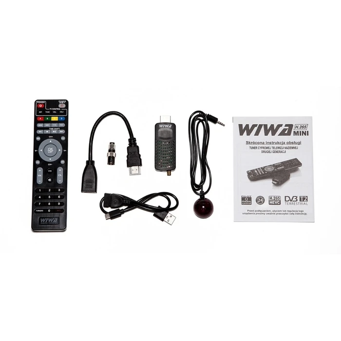 Ψηφιακός Δέκτης Wiwa DVB-T/T2 tuner H.265 MINI