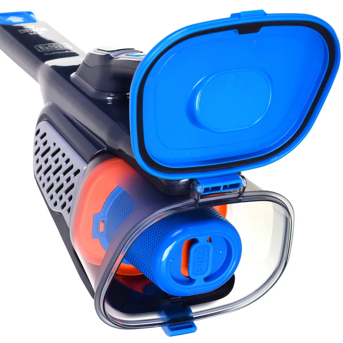 Σκουπάκι Black & Decker BHHV520BF Black, Blue, Silver Bagless