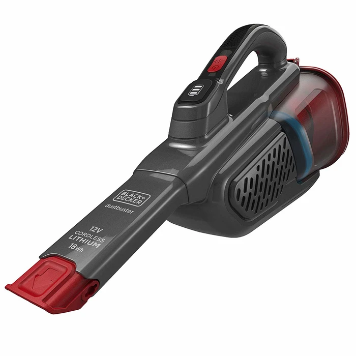 Σκουπάκι Black & Decker Dustbuster Black, Red Bagless