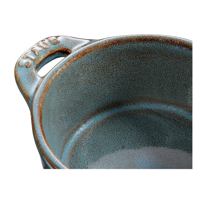 Σετ Μαγειρικά Σκεύη Zwilling Staub Mini Cocotte Round 4 pcs. - 200 ml 40508-160-0 Antique Turquoise