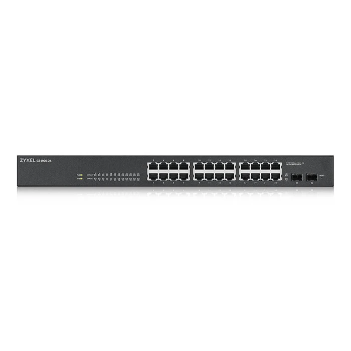 Network Switch Zyxel GS-1900-24 v2 Managed L2 Gigabit Ethernet (10/100/1000) 1U Black