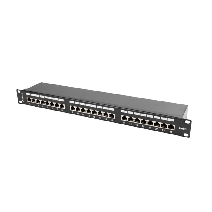 Patch panel Lanberg PPS6-1024-B 1U