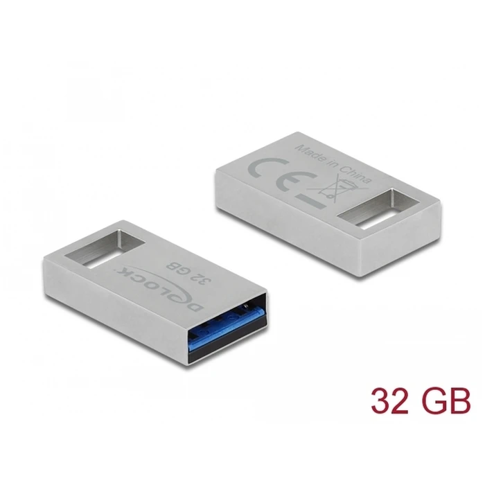 USB Flash 32GB Delock 3.2 Gen 1 Speicherstick - Metallgeh us