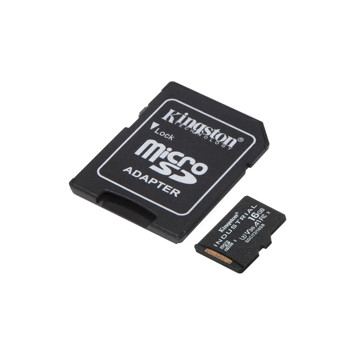 Κάρτα Μνήμης microSDHC 16GB Kingston Industrial UHS-I Class 10