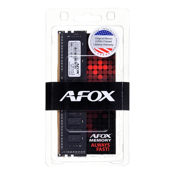 Μνήμη RAM Σταθερού DDR4 16GB AFOX 3200MHZ MICRON CHIP CL22 XMP2