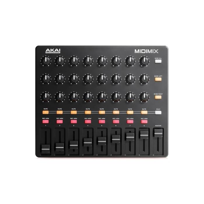 Midi Controller Akai MIDIMIX Mixer/DAW Controller USB Black