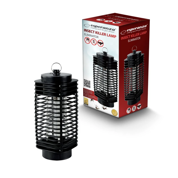 Ηλεκτρική Εντομοπαγίδα Esperanza EHQ002 ELECTRIC INSECT UV LAMP Black