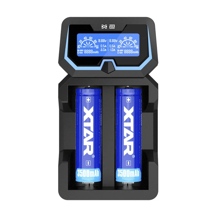 Φορτιστής Μπαταριών Xtar X2 to Li-ion 18650