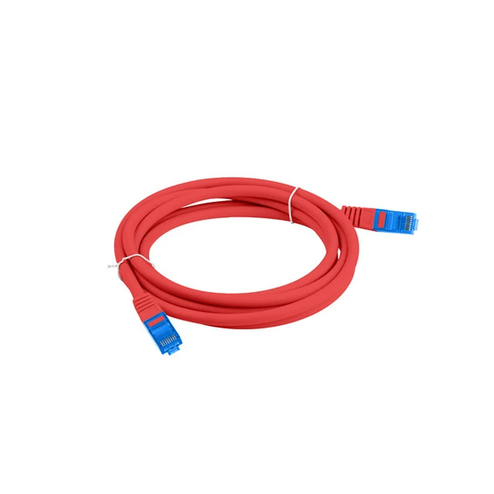 Καλώδιο Δικτύου Lanberg PATCHCORD S/FTP CAT.6A 0.5M RED LSZH