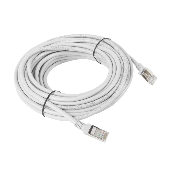 Καλώδιο Δικτύου Patchcord UTP Lanberg PCU6-10CC-1000-S (RJ45 - RJ45 ; 10m; U/UTP; 6; gray color)