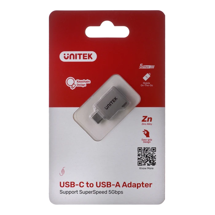 Αντάπτορας USB Unitek USB-C-USB-A 3.1 GEN1, M/F, A1025GNI