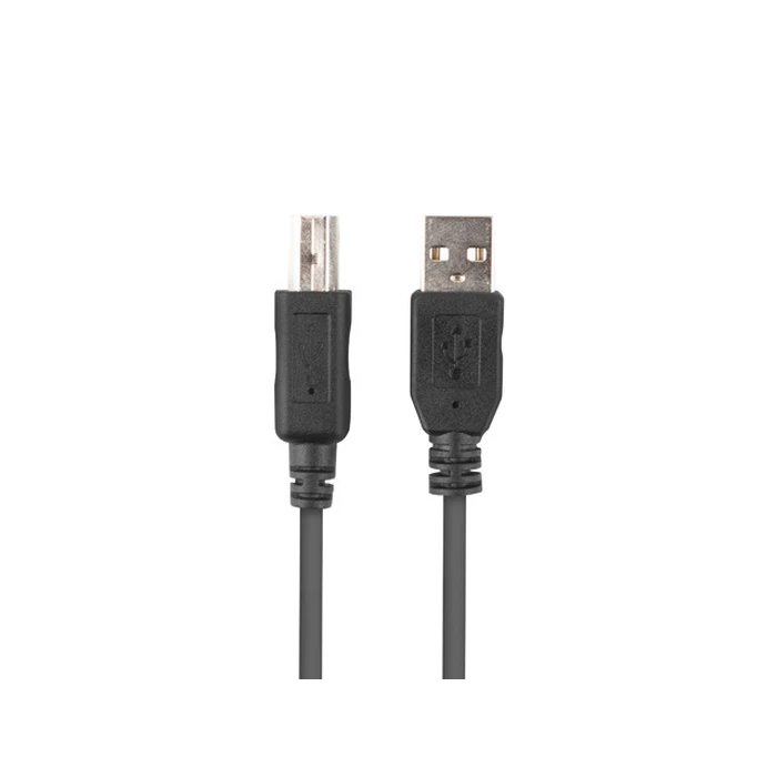 Καλώδιο USB Lanberg CA-USBA-15CU-0010-BK USB 1m 2.0 USB A->USB-B Black