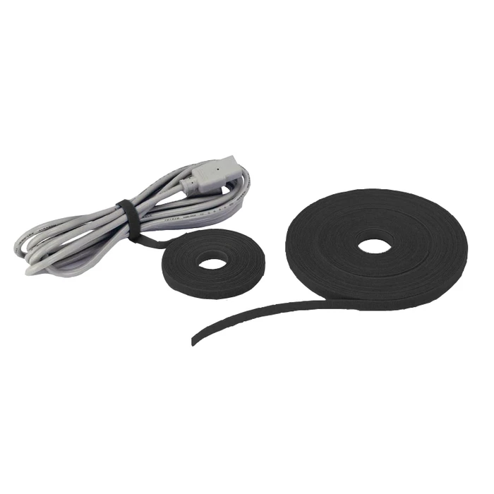 Οδηγός Καλωδίων A-LAN PK025CZA cable tie mount Black Velcro 1 pc(s)