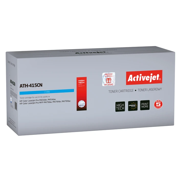 Toner Συμβατό Activejet ATH-415CN for HP 415A W2031A; Supreme; 2100 pages; Blue, with chip