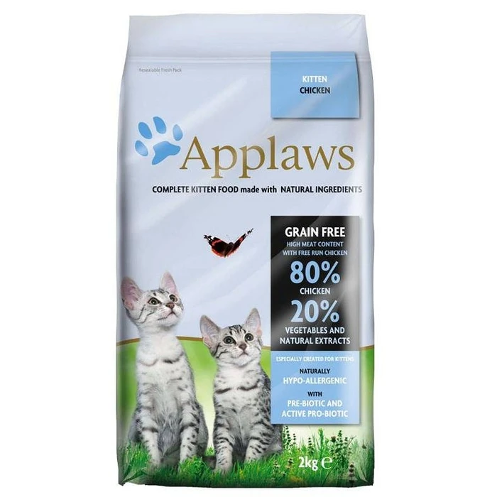 Ξηρά Τροφή Γάτας Applaws 5060122491419 2 kg Kitten Chicken