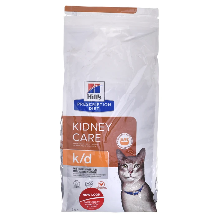 Ξηρά Τροφή Γάτας Hill's PRESCRIPTION DIET Feline k/d Kidney Care Chicken 3 kg