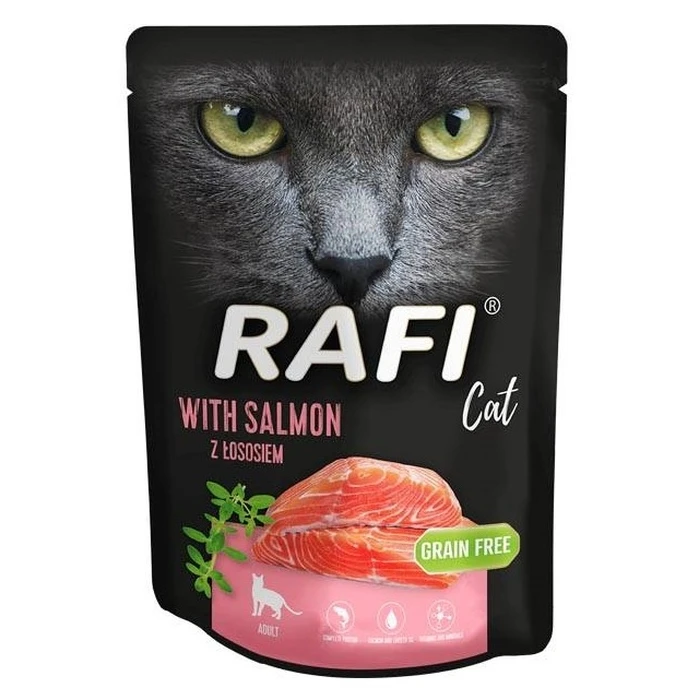 Υγρή Τροφή Γάτας Dolina Noteci Rafi Salmon 300g