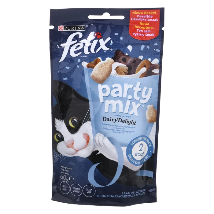 Σνακ Γάτας FELIX Party Mix Dairy Delight - Cat snack - 60g