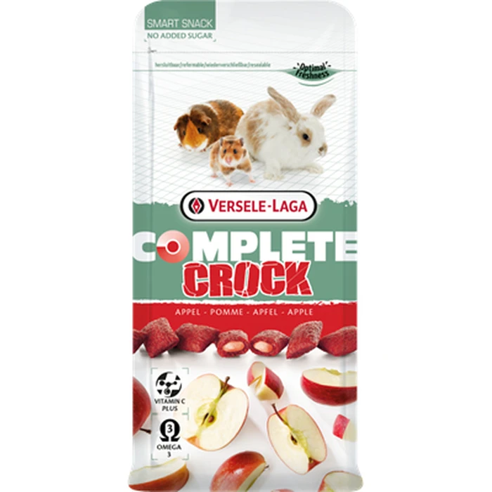 Τροφή Τρωκτικών Versele-Laga Crock Apple Snack 50 g Rabbit