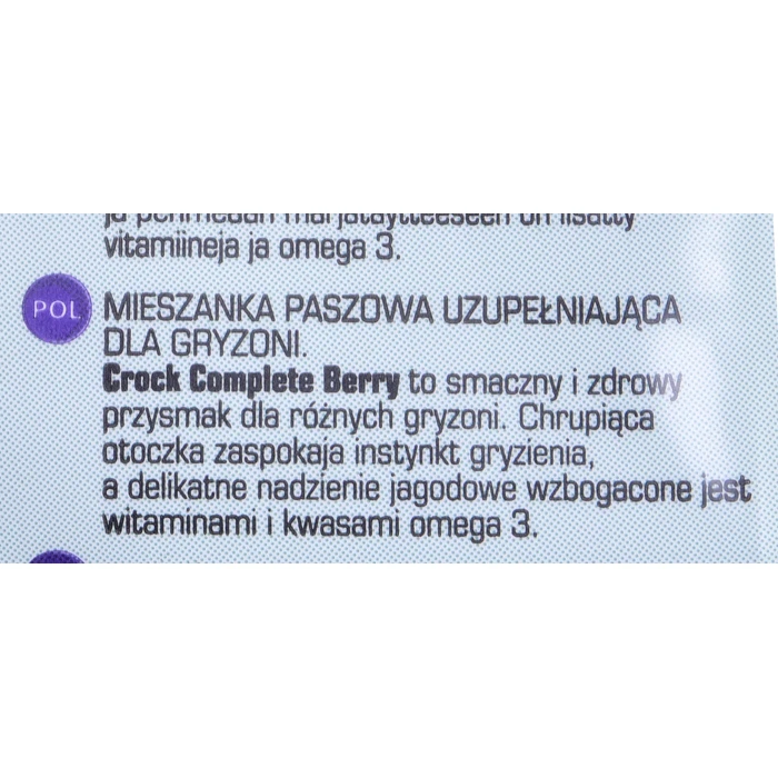 Τροφή Τρωκτικών Versele-Laga Crock Complete Berry 50g