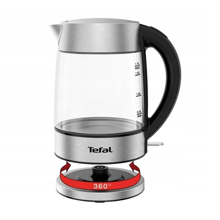 Βραστήρας Tefal KI772D 1.7 L 2400 W Stainless steel, Transparent