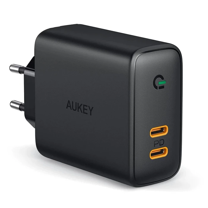 Φορτιστής Πρίζας Aukey PA-D2 36W Black Indoor