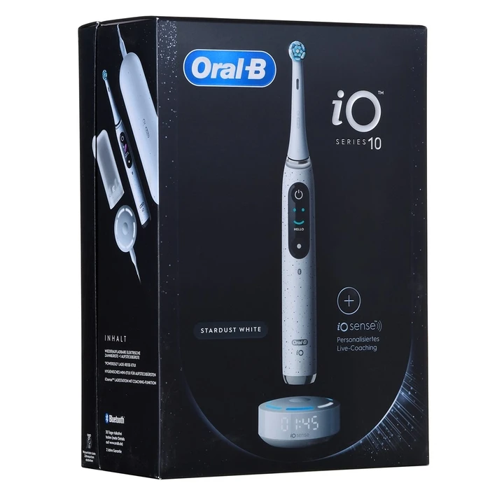 Ηλεκτρική Οδοντόβουρτσα Oral-B iO Series 10 Stardust White + iO Sense charger White