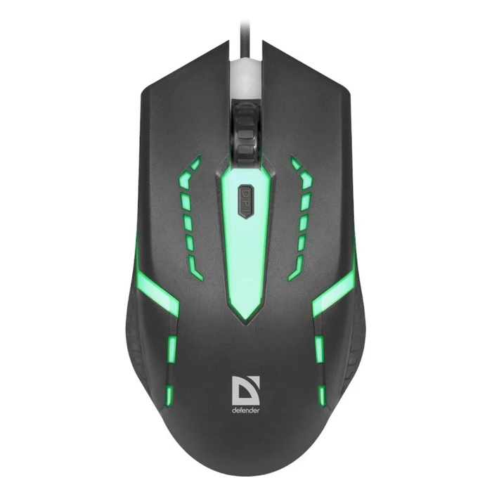 Ποντίκι Gaming Ενσύρματο Defender FLASH MB-600L OPTIC LED 1200dpi 4P