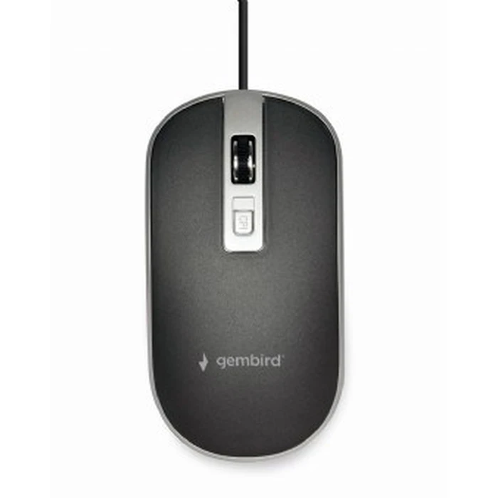 Ποντίκι Ενσύρματο Gembird MUS-4B-06-BS Ambidextrous USB Type-A Optical 1200 DPI