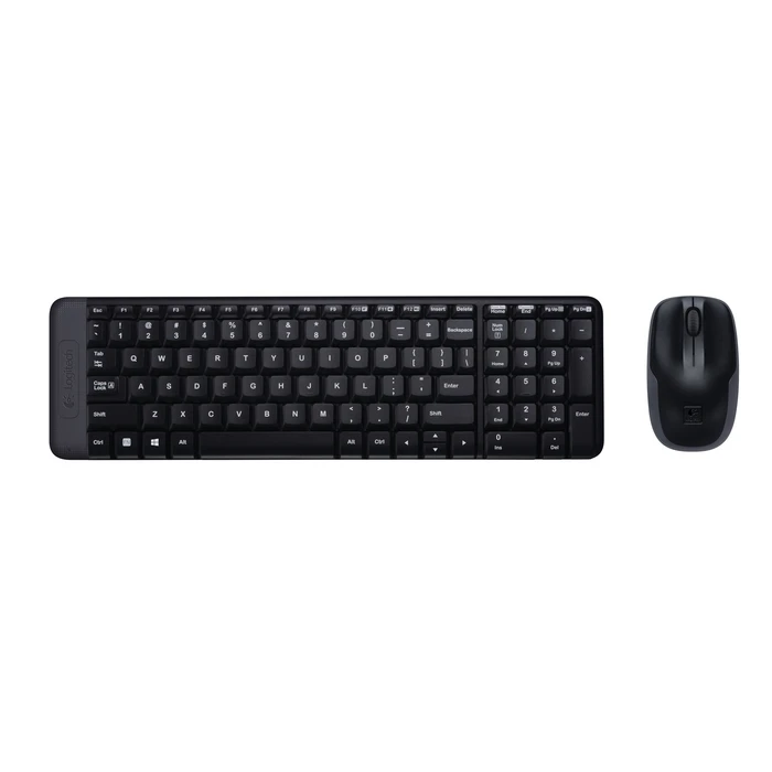 Σετ Πληκτρολόγιο Και Ποντίκι Ασύρματο Logitech G MK220 RF US International Black