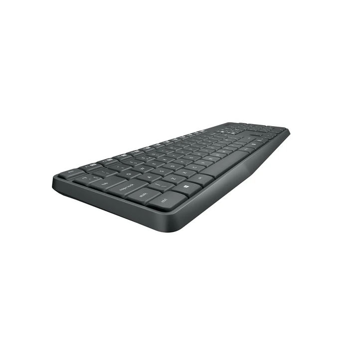 Σετ Πληκτρολόγιο Και Ποντίκι Ασύρματο Logitech MK235 USB US International Grey