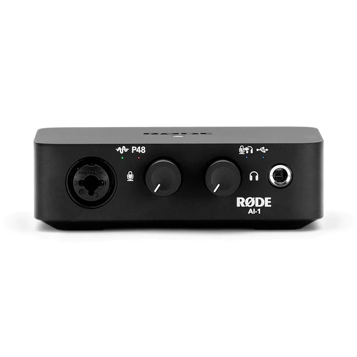 Εξωτερική Επαγγελματική Κάρτα Ήχου Rode AI-1 USB A-A preamplifier 24 bit 96 kHz Black