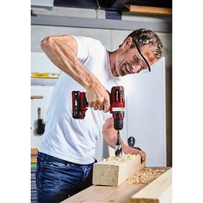 Δραπανοκατσάβιδο Einhell TE-CD 18/40 Li-Solo Cordless 1500 RPM Black, Red 1.1 kg