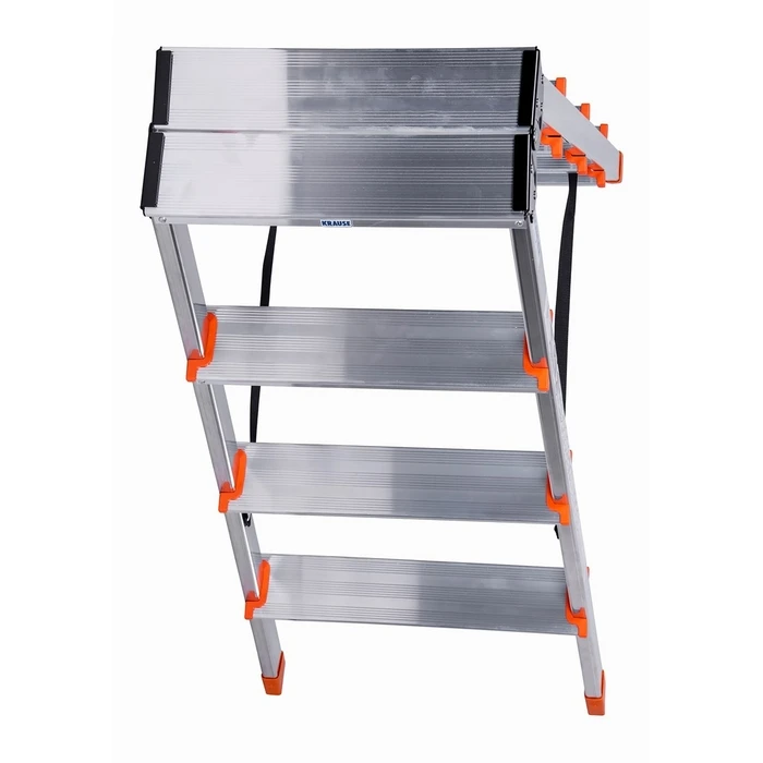 Σκαλοσκαμπό Αλουμινίου Krause Dopplo double-sided step ladder silver
