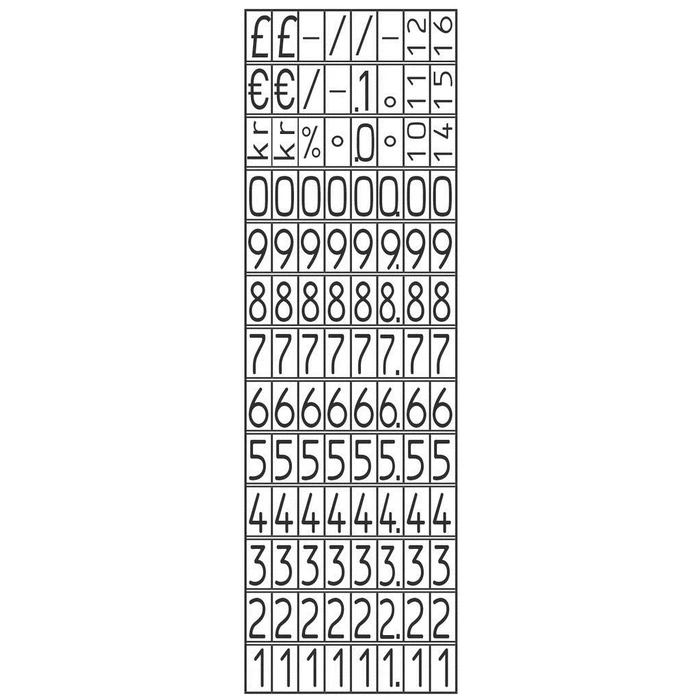 Ετικετογράφος Avery PL1/8 label applying machine Manual label applying machine Black