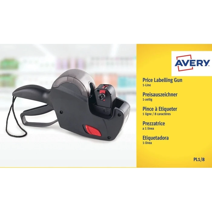 Ετικετογράφος Avery PL1/8 label applying machine Manual label applying machine Black