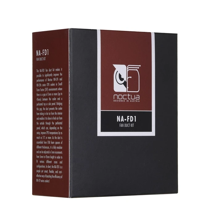 Κιτ αγωγών ανεμιστήρων Noctua NA-FD1 dla s. L9i i L9a