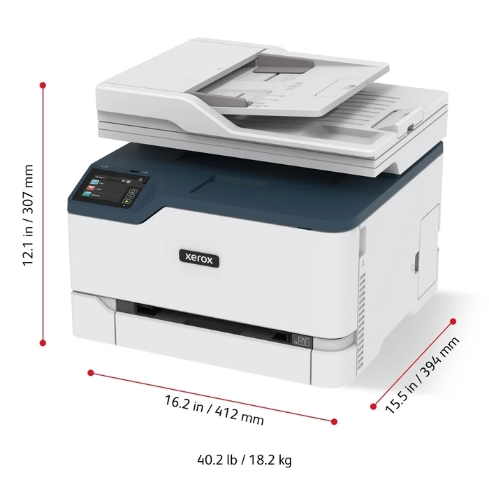 Πολυμηχάνημα Xerox C235 A4 22ppm Wireless PS3 PCL5e/6 ADF 2 Trays Total 251 Sheets