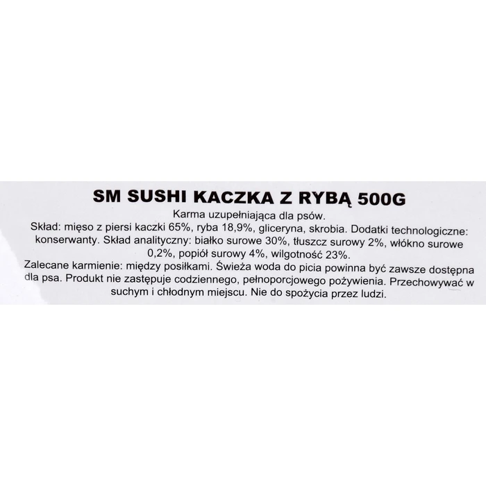 Σνακ για τον Σκύλο Maced sushi duck with fish - 500 g