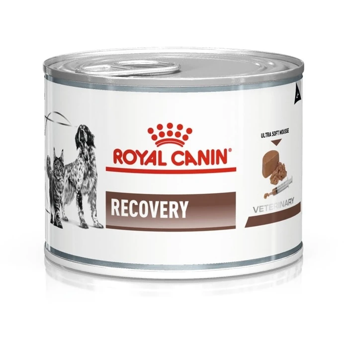Υγρή Τροφή Σκύλων Royal Canin Recovery Wet dog and cat Mousse Poultry, Pork 195 g
