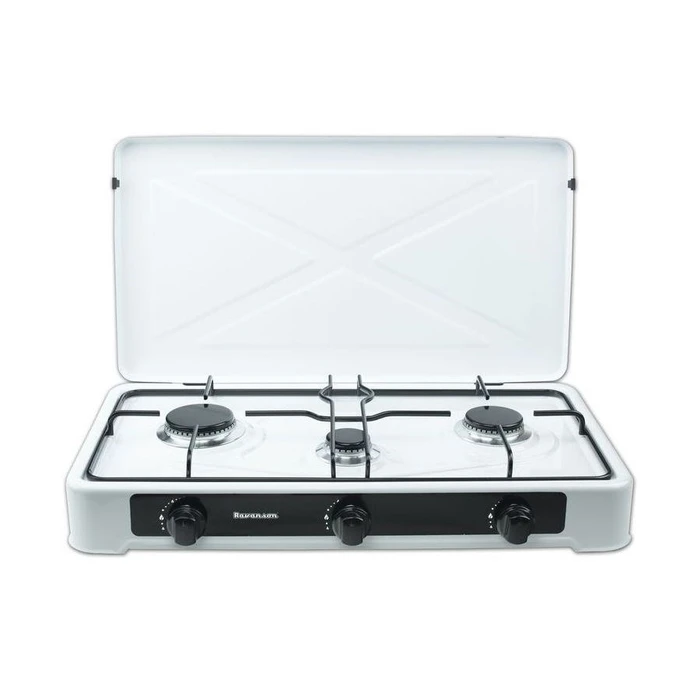 Επιτραπέζια Εστία Ravanson gas 3 zones K-03TB (White) 60 cm