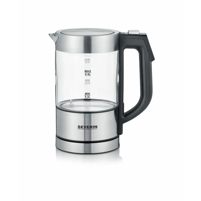 Βραστήρας Severin WK 3458 0.5 L 1100W Black, Transparent