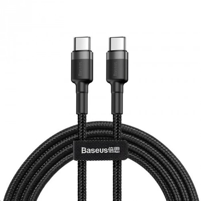 Καλώδιo USB Baseus Cafule 2 m USB-C Black, Grey