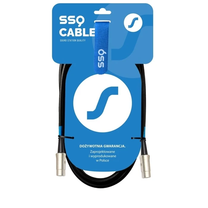 Καλώδιο Ήχου SSQ MIDI3 SS-1419 MIDI (5-pin) - MIDI (5-pin) 3 m Black
