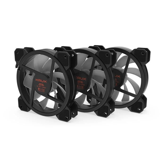 Case Fan 12cm Krux LUNAR 120 ARGB 3X120KIT