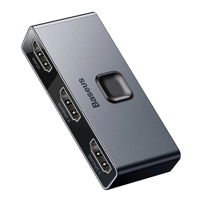 HDMI Splitter Baseus Matrix 4K HD Cable Grey